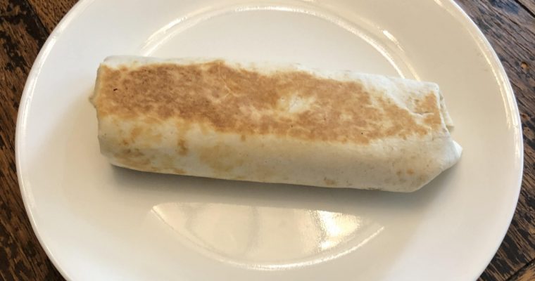 Skillet-Kissed, Grilled Breakfast Burritos