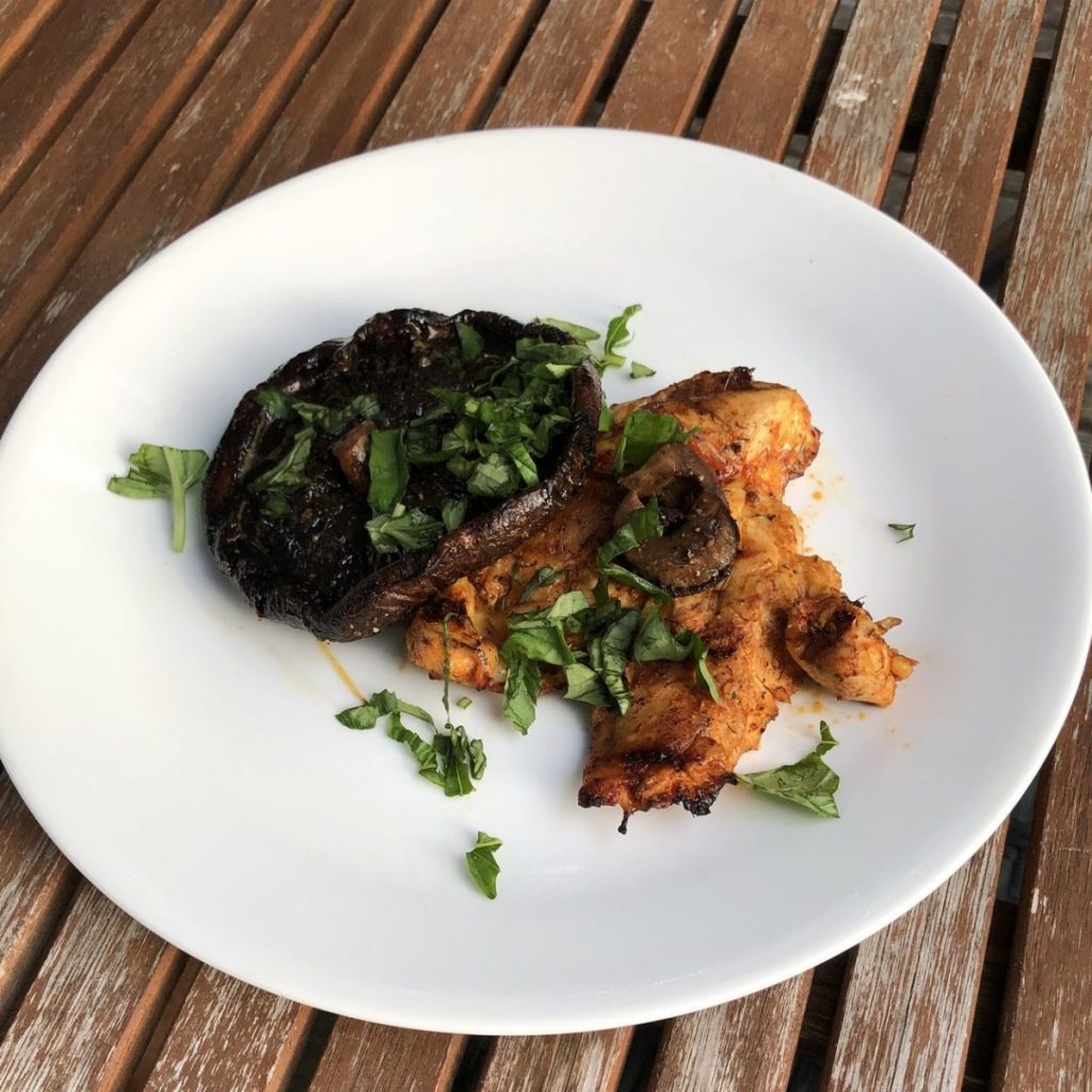 Grilled Portobello Mushrooms in Balsamic Marinade - Busy Life Kitchen