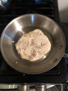 Sourdough pancake or crepe